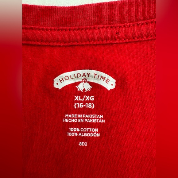 HOLIDAY TIME Santa Character Women Merry Christmas Women TShirt Short Sleeve zXL - Picture 4 of 10